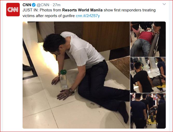 Screenshot of a CNN tweet