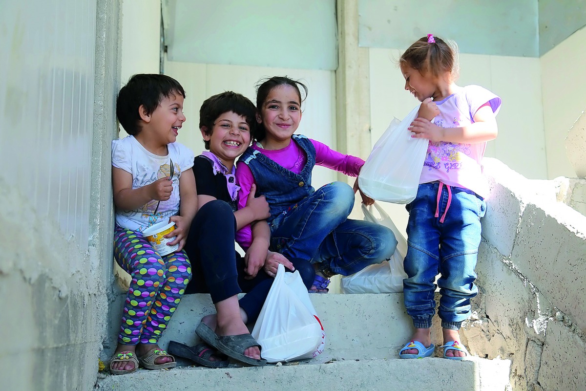 Qatar Charity's projects in Syria have benefited thousands, including children.