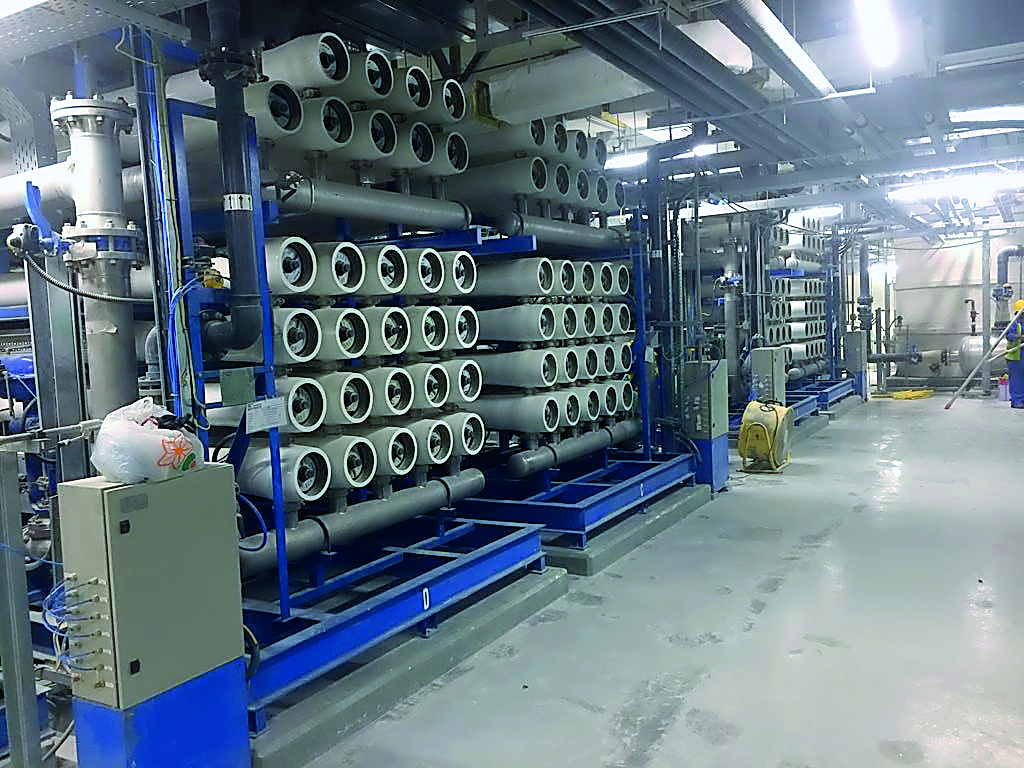 The latest reverse osmosis filters placed at the Aspire Zone Foundation.