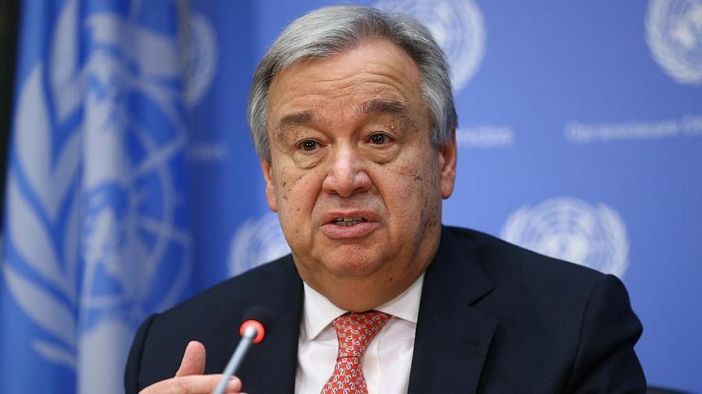 UN Secretary-General Antonio Guterres.