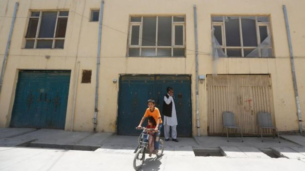 The Finnish aid worker was abducted from this guesthouse in Kabul in May. Reuters
