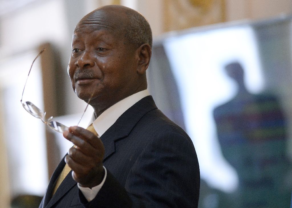 Ugandan President Yoweri Kaguta Museveni. (AFP / Stefan Rousseau) 