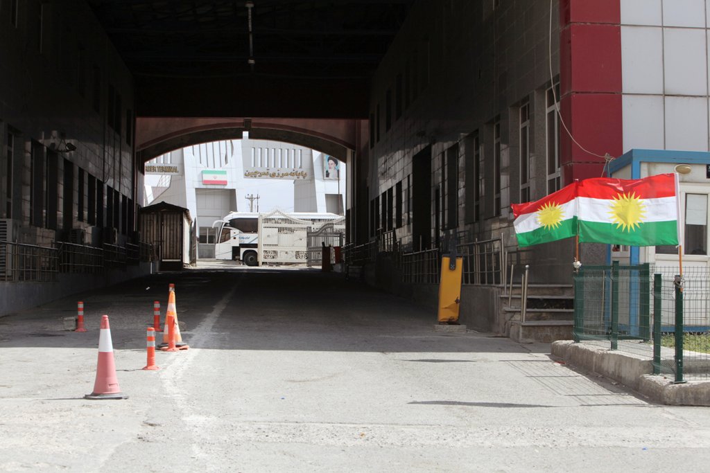 Haj Omran border is seen on the border between Iran and Kurdistan, Iraq October 3, 2017. REUTERS/Azad Lashkari
