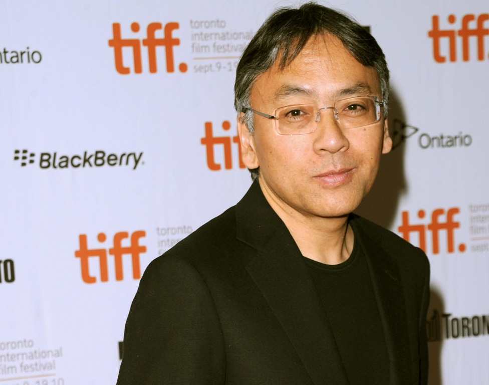 (FILES) This file photo taken on September 11, 2010 shows British author Kazuo Ishiguro posing during the 