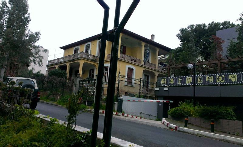 The break-in occurred early on Sunday morning in the affluent Athens suburb of Psychiko, an area popular with embassies that is nominally well-guarded. Here, a view of Psychiko, unrelated to the incident (Wikimedia Commons)