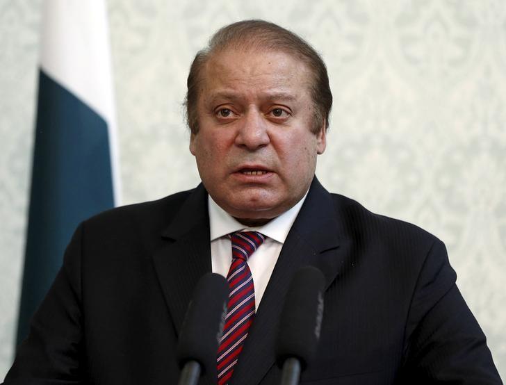 File picture of ousted Prime Minister Nawaz Sharif 