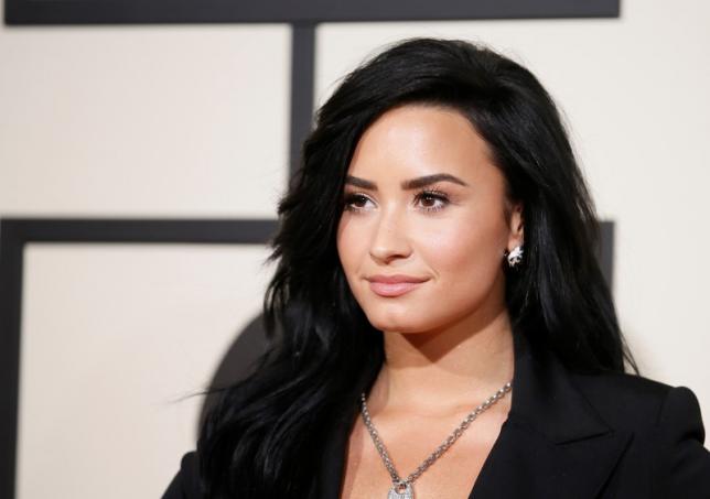 Singer Demi Lovato arrives at the 58th Grammy Awards in Los Angeles, California February 15, 2016. Reuters/Danny Moloshok 