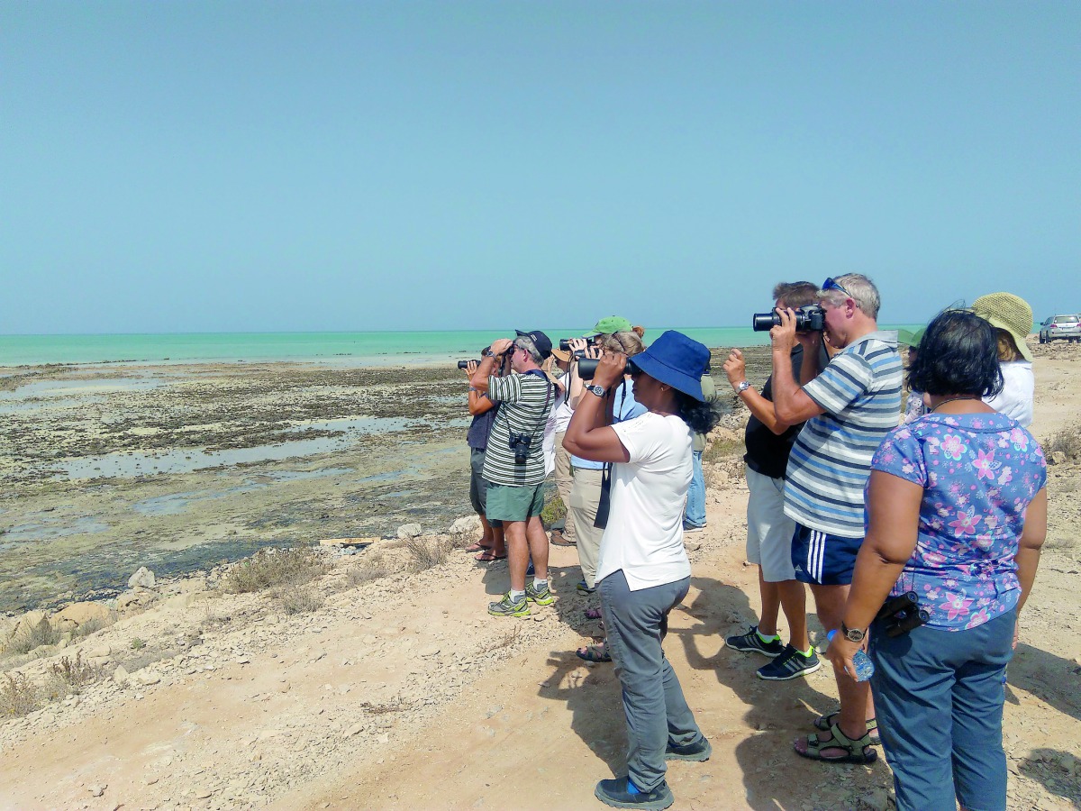 QNHG members strive to discover Qatar’s amazing natural heritage and culture. Pic: T. Lesales, QNHG