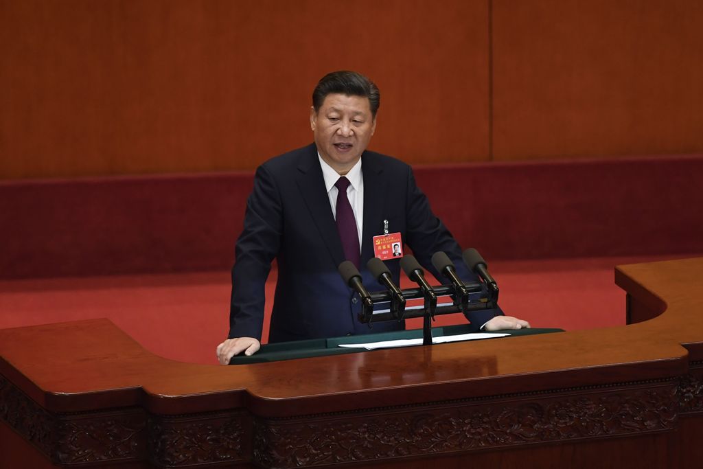 A File photo of President Xi Jingping. AFP.