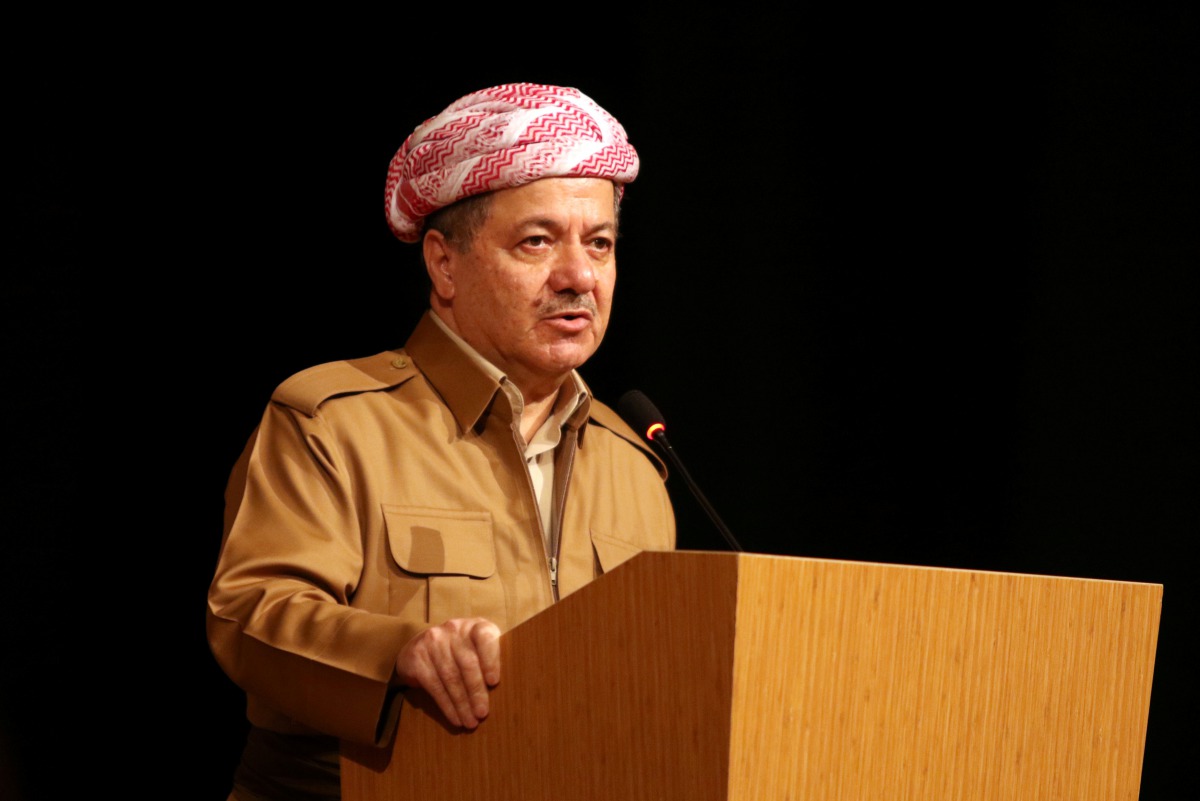 Iraqi Kurdish regional President Massoud Barzani in Dohuk, northern Iraq, August 3, 2016 (Reuters / Ari Jalal) 