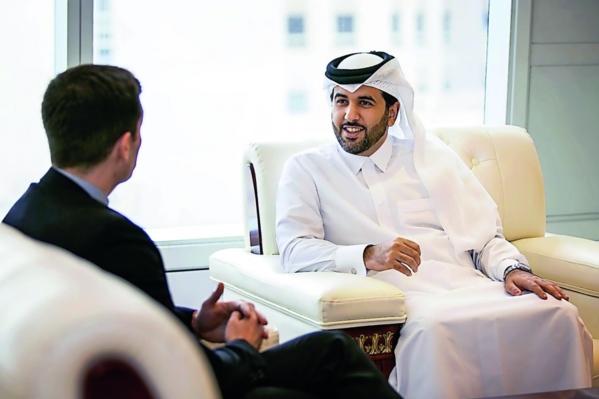 Government Communication Office Director, H E Sheikh Saif bin Ahmed Al Thani, in an interview with Spanish newspaper El País.

