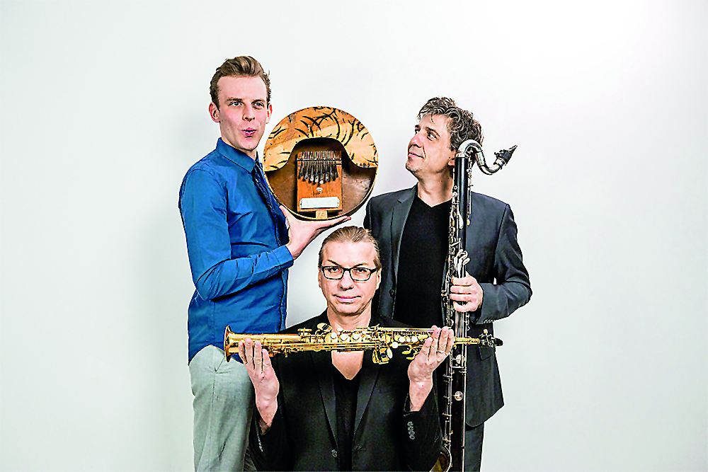 The German jazz trio FAVO.