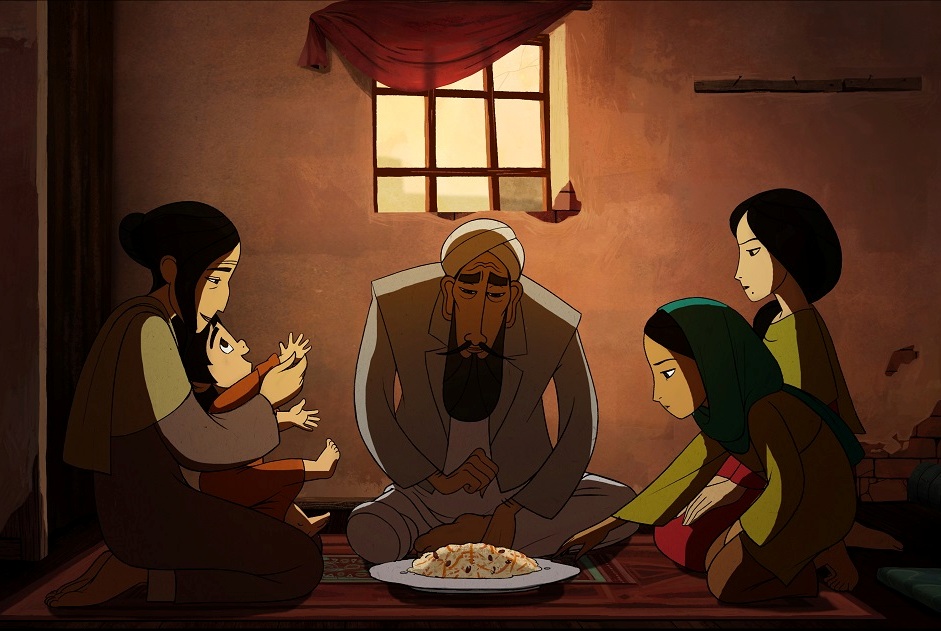 A still from The Breadwinner, directed by Nora Twomey and Executive Produced by Angelina Jolie