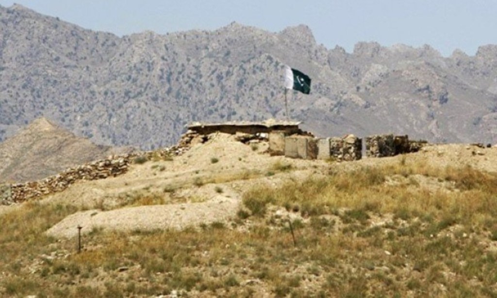 Pakistan , Afghanistan border in Bajaur