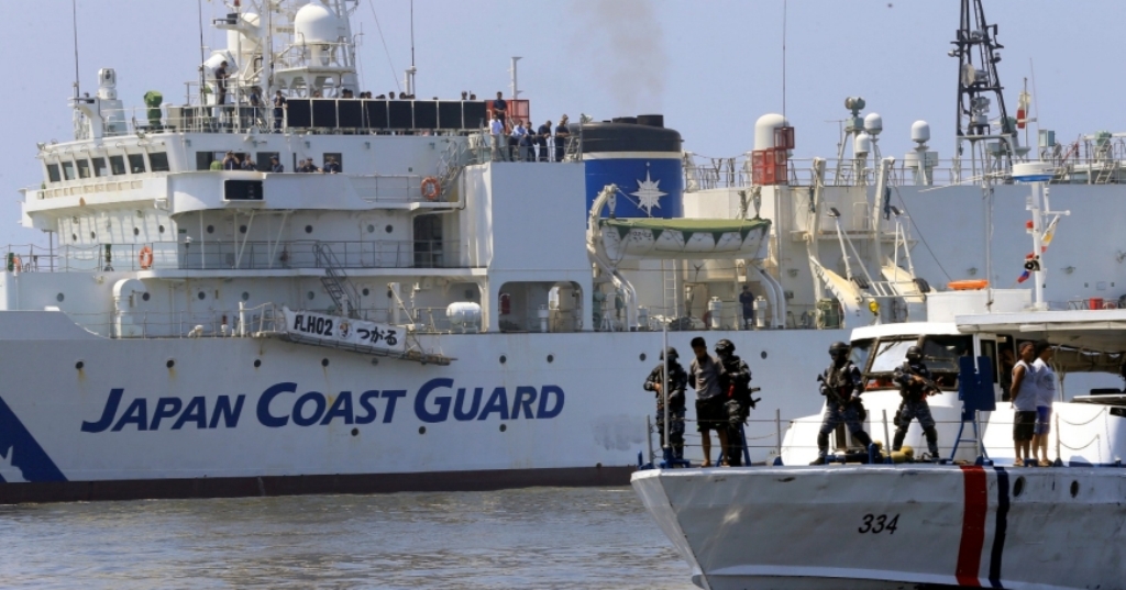 A file photo of the Japan Coast Guard. Reuters.