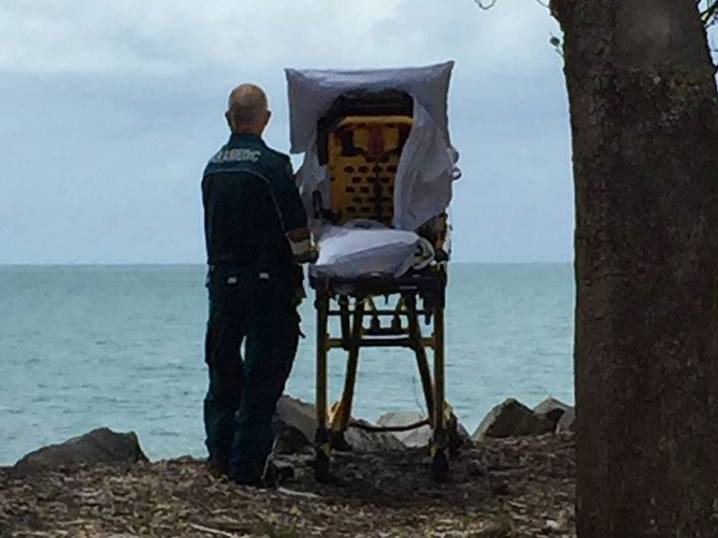 Image from the Facebook post shared by Queensland Ambulance Service 