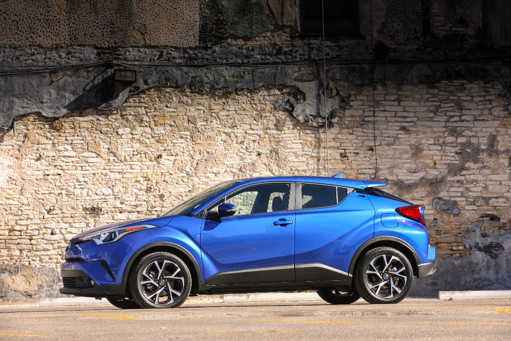 The C-HR XLE is a well-made starter vehicle, designed to have an appeal to young buyers seeking a vehicle similar to the Nissan Rogue, reviewer Warren Brown says. Toyota handout photo