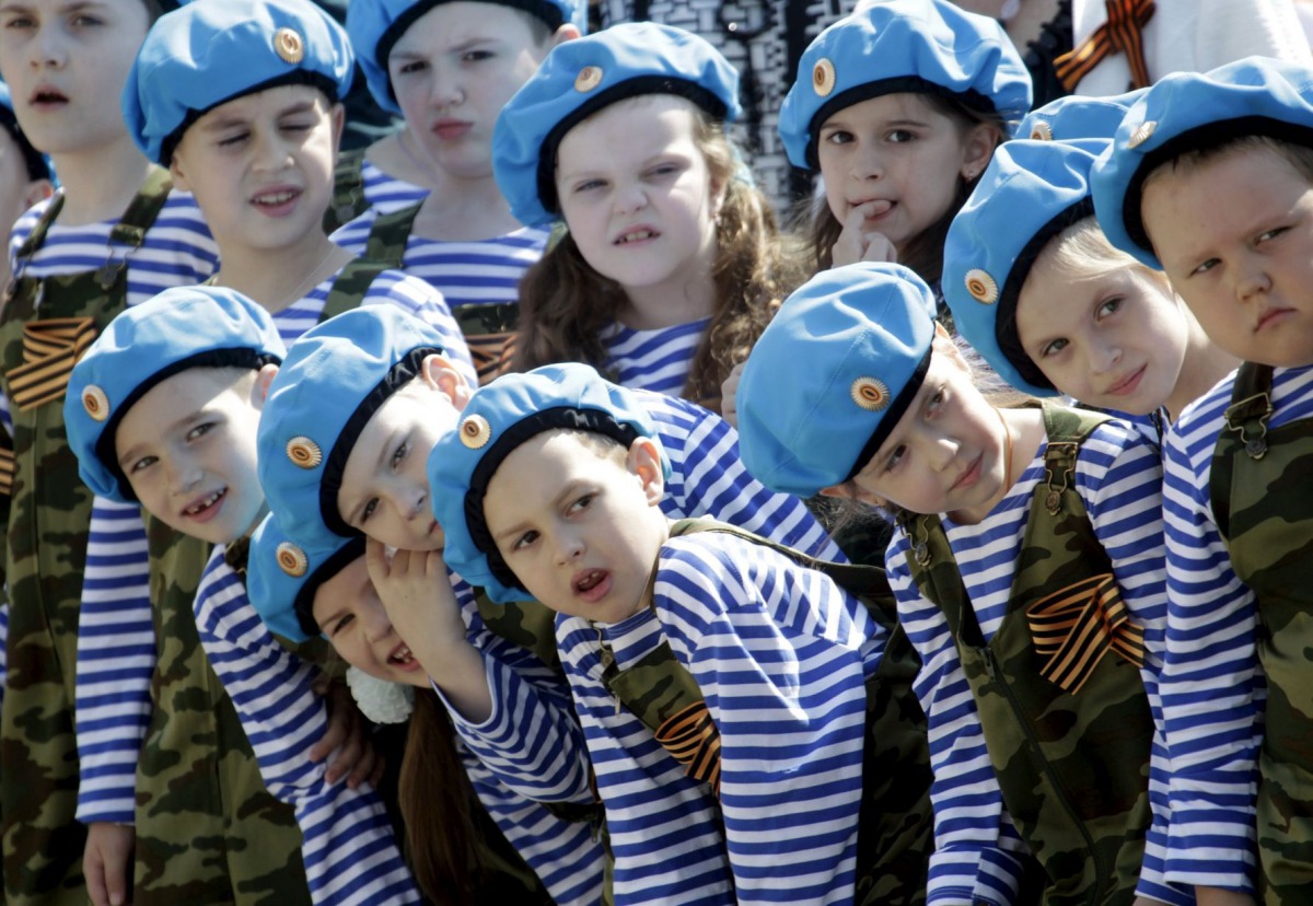 (FILE PHOTO) .Russia Child Parade