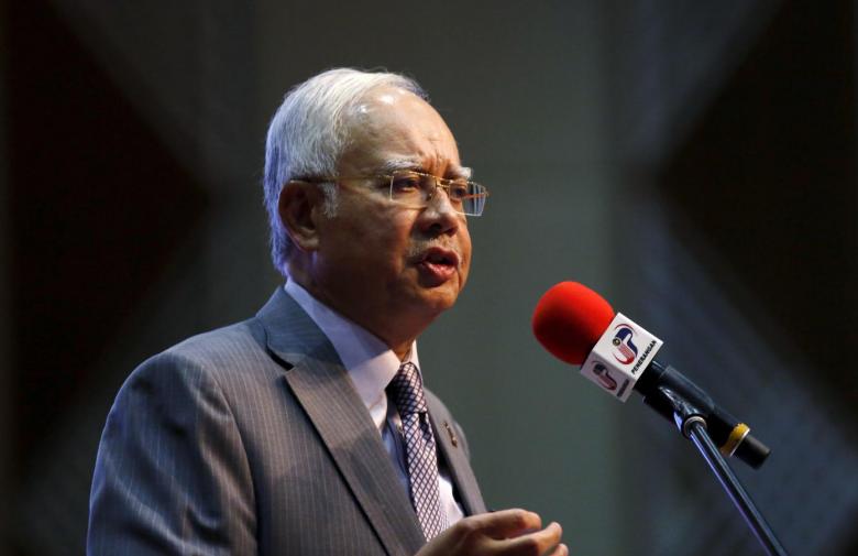 File photo of Malaysian Prime Minister Najib Razak.  