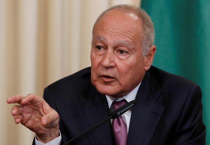 Arab League chief Ahmed Aboul Gheit (Reuters) 