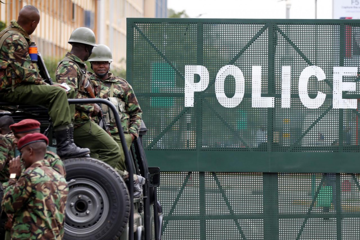 File photo of Kenya Police used for representation 