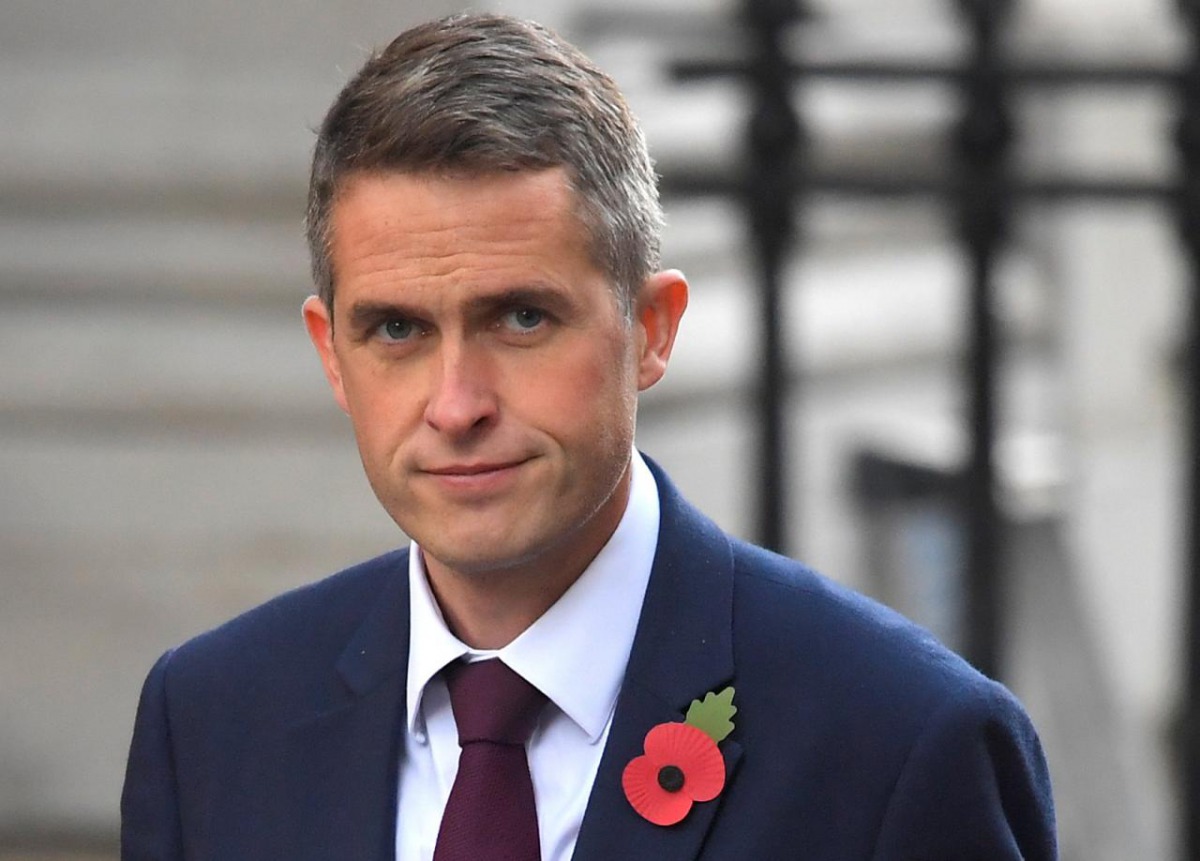 File photo of Britain's Defence Minister Gavin Williamson. Reuters 