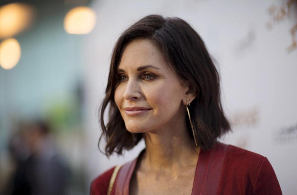 File photo of Courteney Cox, director of the movie 