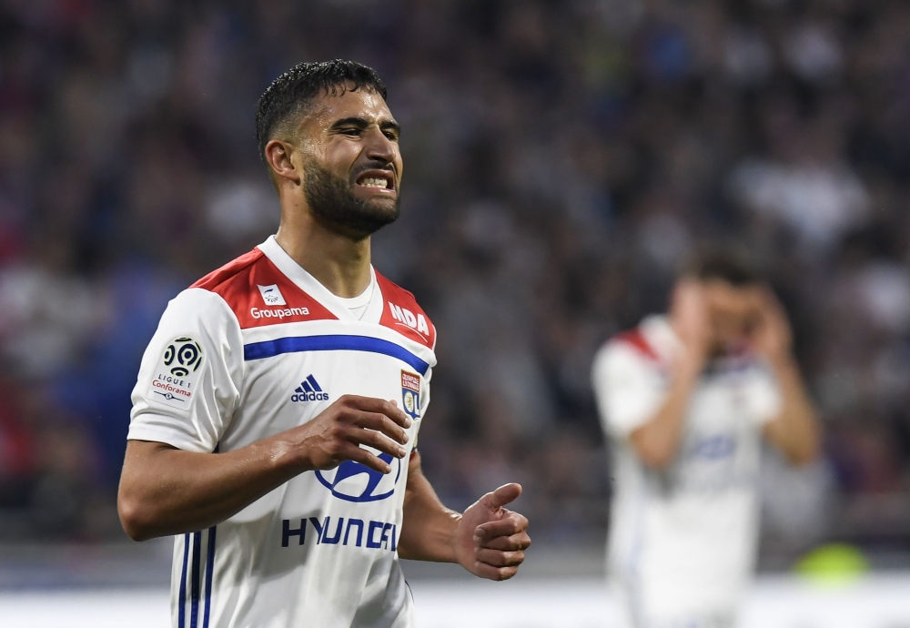 (File Photo) Lyon's French midfielder Nabil Fekir   AFP / PHILIPPE DESMAZES