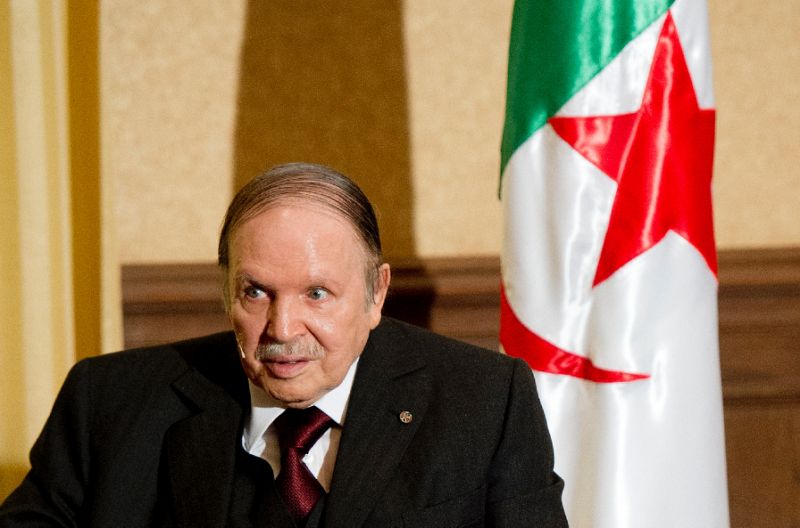 Algerian President Abdelaziz Bouteflika on June 15, 2015 in Algiers (AFP / Alain Jocard) 