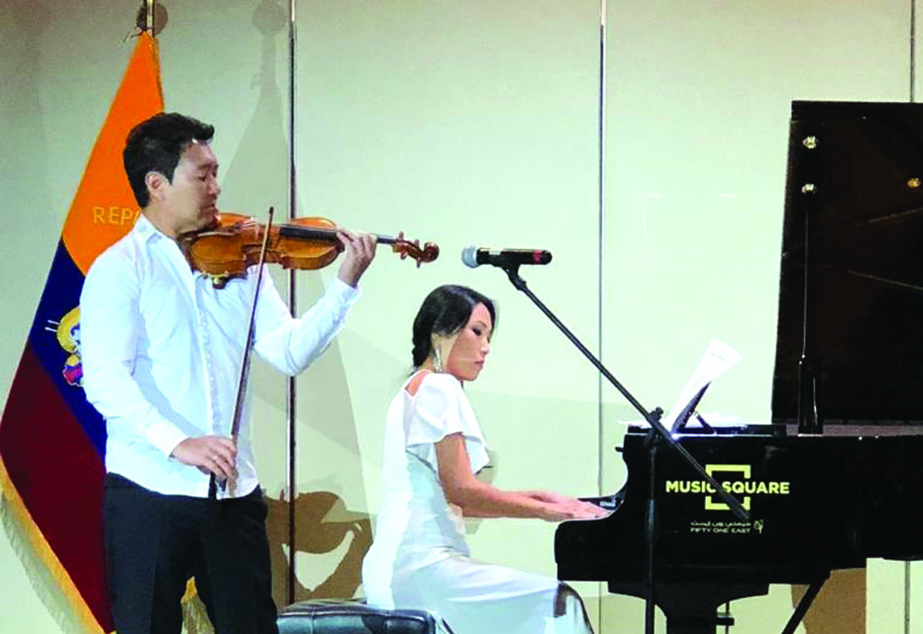 The musical concert ‘A soul for peace’ held at St Regis Doha.
