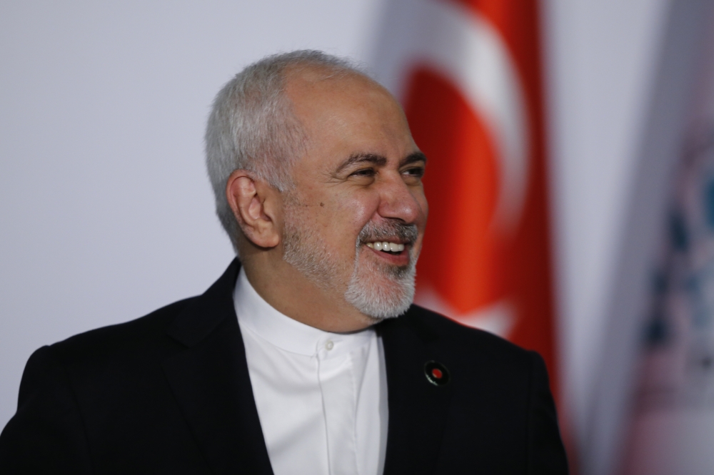 Iranian Foreign Minister Javad Zarif attends the 18th Meeting of the Council of Foreign Ministers of the Organization of Developing Countries (D-8) in Antalya, Turkey on November 03, 2018. ( Mustafa Çiftçi - Anadolu Agency )