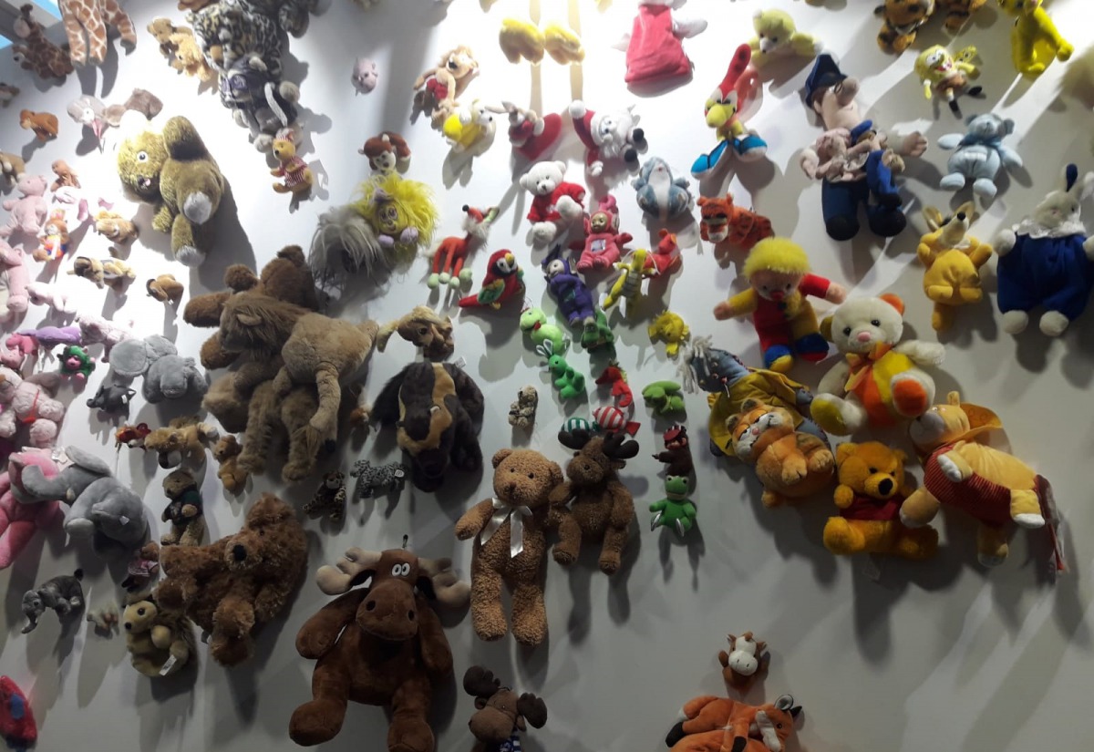 Toys made of recycled waste