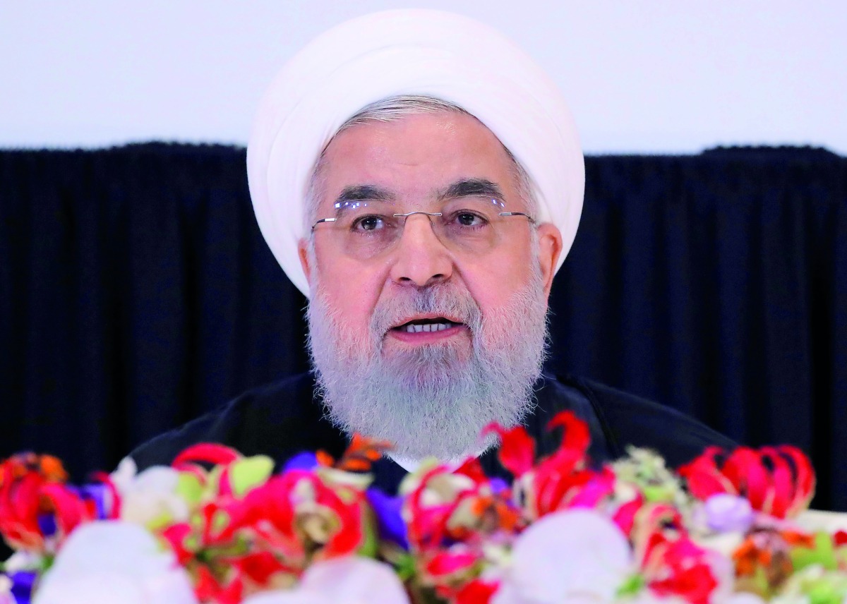 Iran's President Hassan Rouhani speaks at a news conference on the sidelines of the 73rd session of the United Nations General Assembly at U.N. headquarters in New York, U.S., September 26, 2018. Reuters/Brendan Mcdermid 