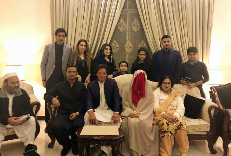 He had been frequently visiting shrines and faith healers before the general elections to seek blessing for his political journey. This led him to marry faith healer Bushra Manika, a religious lady from northeastern Punjab province, in 2018.