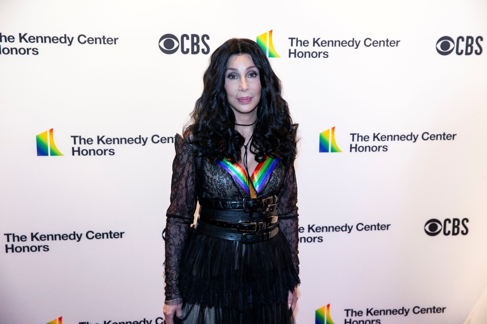 2018 Kennedy Center Honoree singer and actor Cher, 72, poses for a photograph on the red carpet before the 41st Annual Kennedy Center Honors at The Kennedy Center in Washington, U.S., December 2, 2018. REUTERS/Al Drago