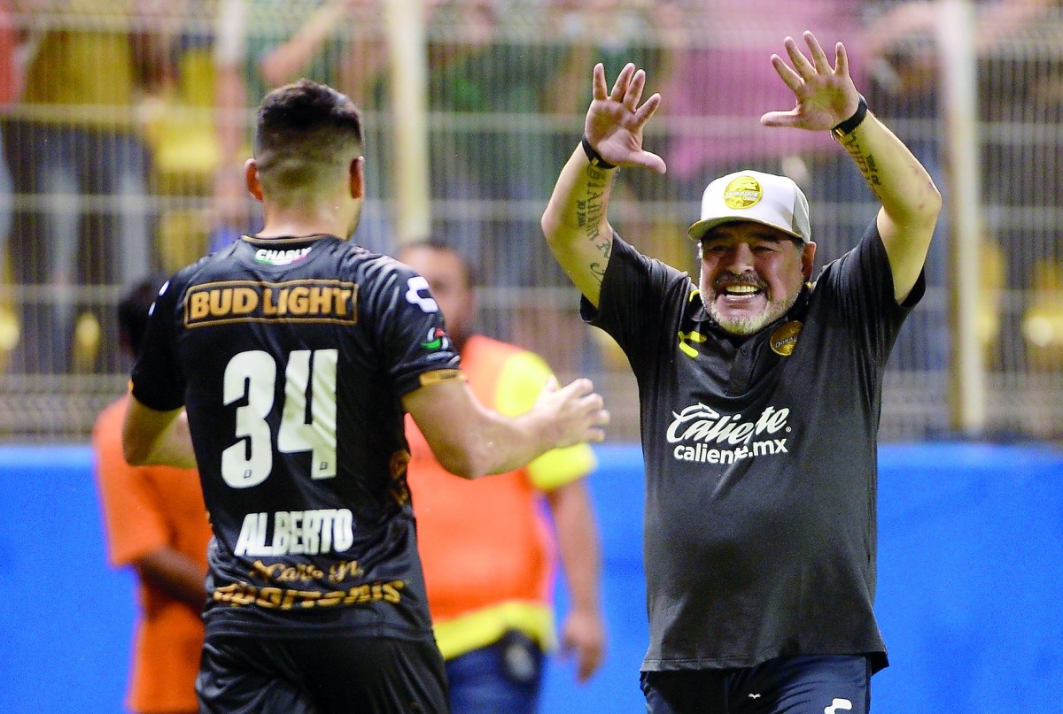 Diego Maradona (file photo)