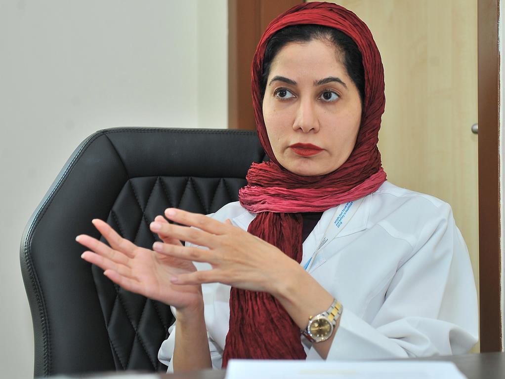 Dr  Jameela Al Ajmi Pic: Baher Amin/The Peninsula