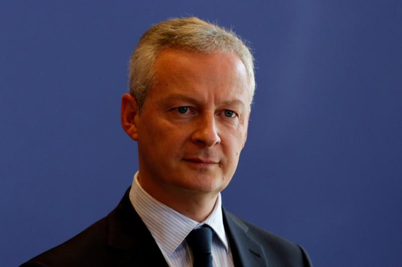 Economy Minister Bruno Le Maire. Reuters 