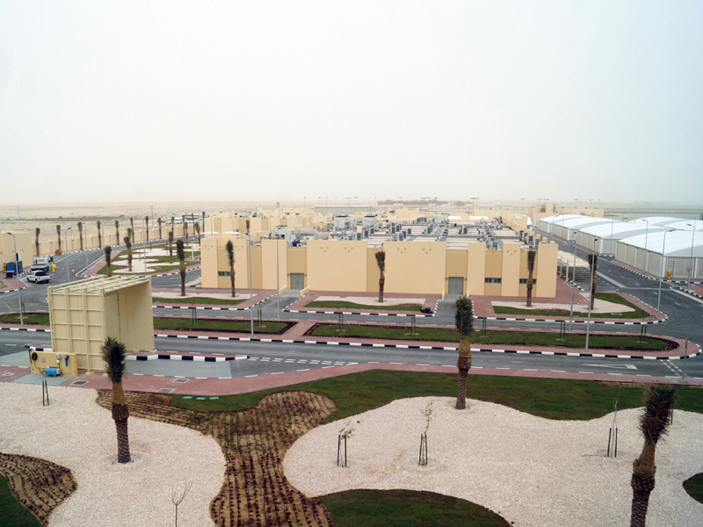 The newly-built Aquatic Fisheries and Research Centre in Ras Matbakh.