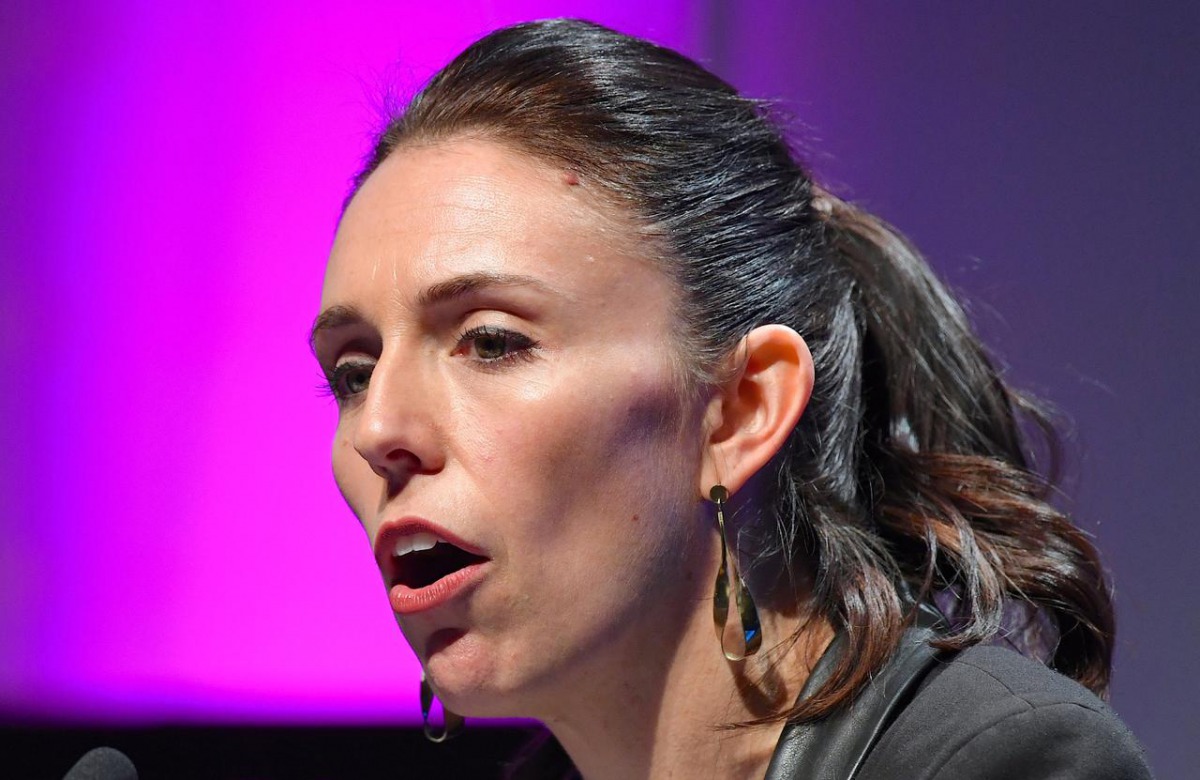 File photo of Jacinda Ardern in Wellington, New Zealand. REUTERS/Ross Setford/File photo
