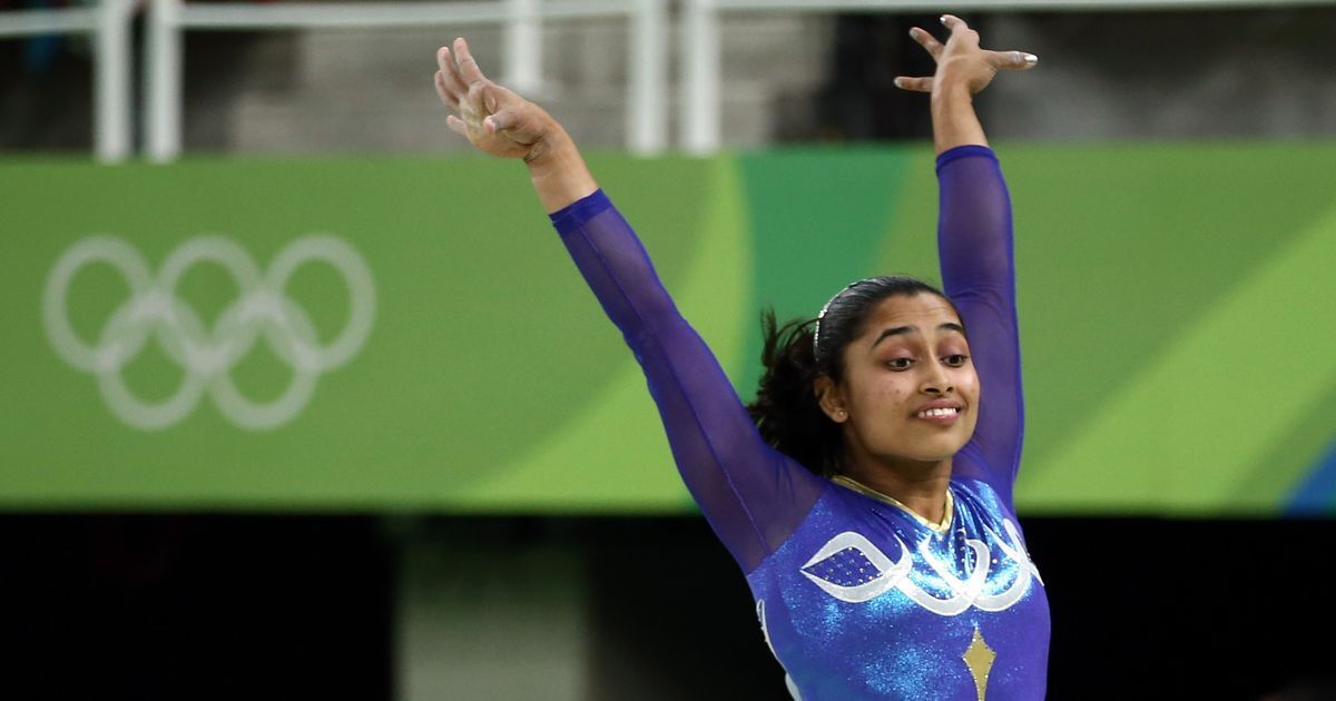 File photo of Dipa Karmakar. Reuters.