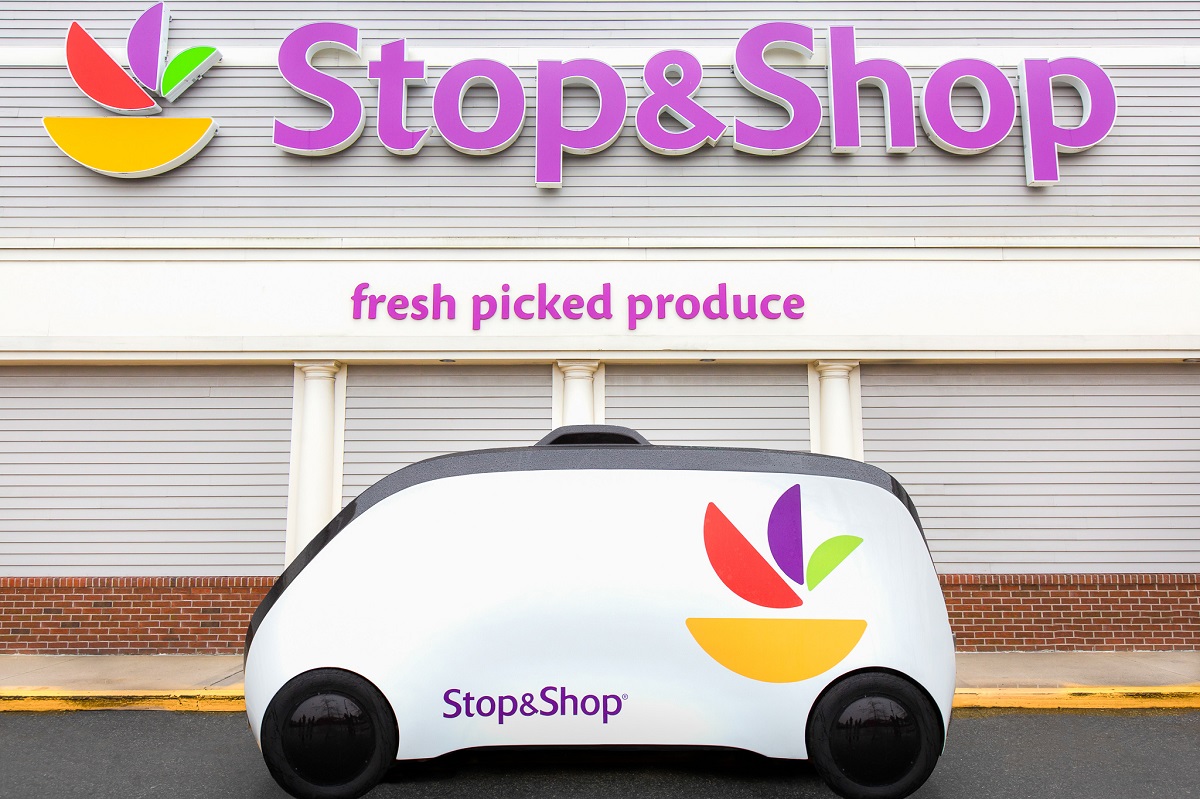 Robomart announced a new partnership with grocery store chain Stop & Shop and plans to begin operations in the Greater Boston area this spring. MUST CREDIT: Courtesy of Robomart.
