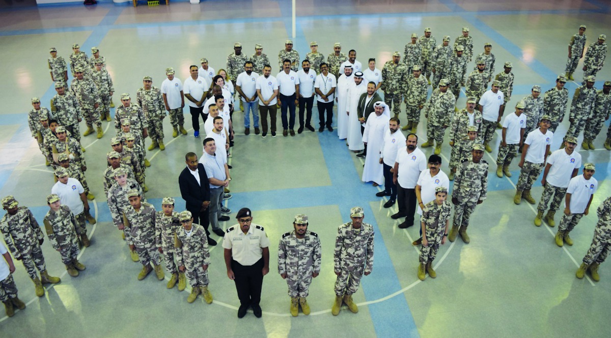 Students and teachers during the 8th annual Pi Day celebrations.