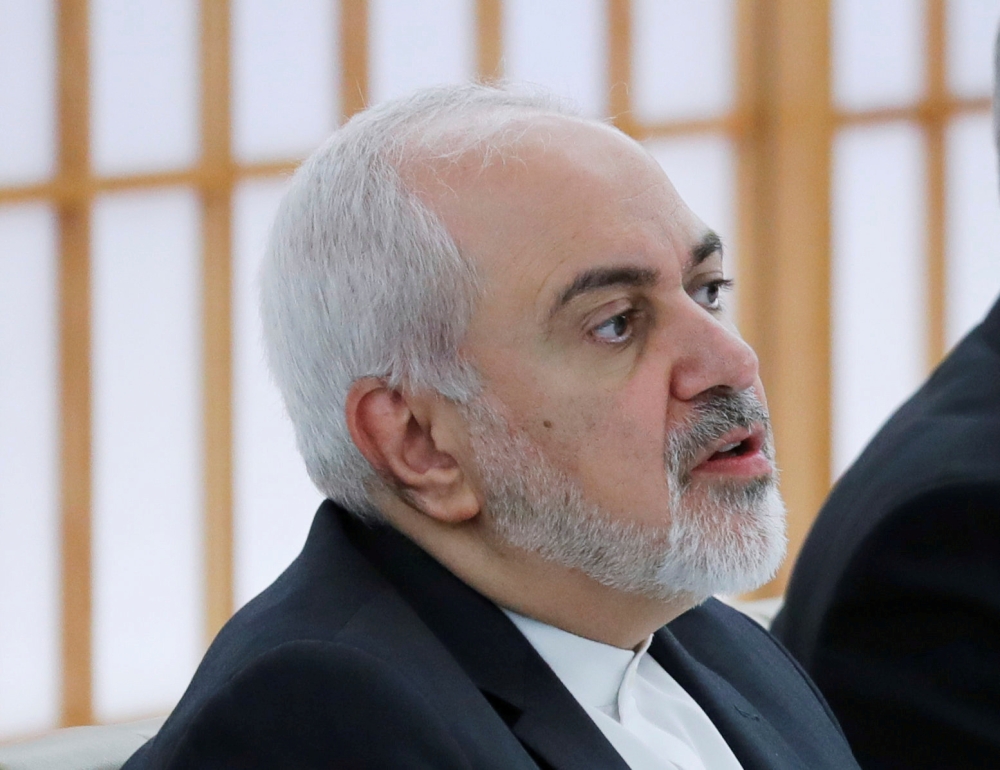 FILE PHOTO: Iranian Foreign Minister Mohammad Javad Zarif in Tokyo, Japan, May 16, 2019. REUTERS/Kim Kyung-Hoon