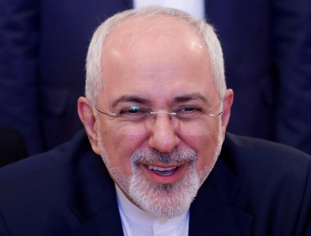 File photo of  Iranian Foreign Minister Javad Zarif.