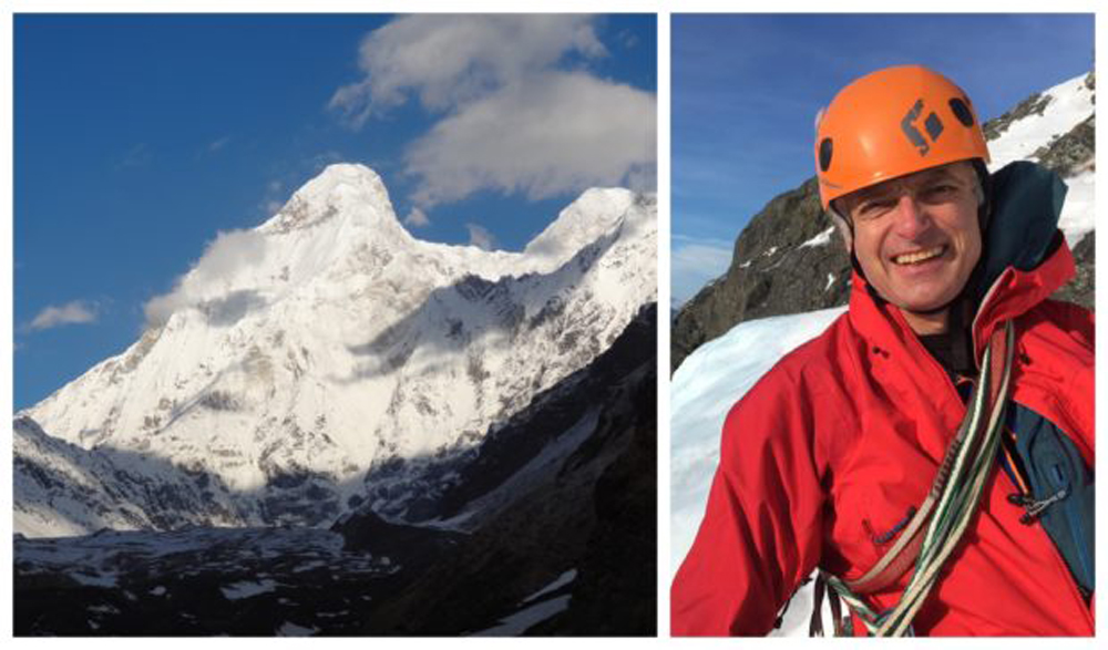 Martin Moran was climbing Nanda Devi, India's second highest mountain.