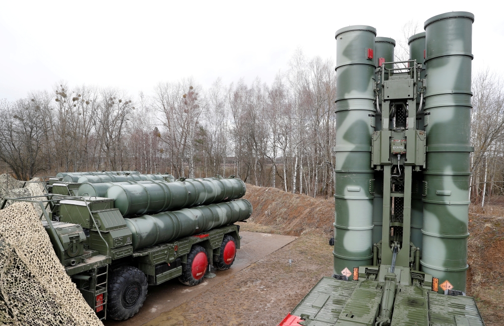 FILE PHOTO: A view shows a new S-400 