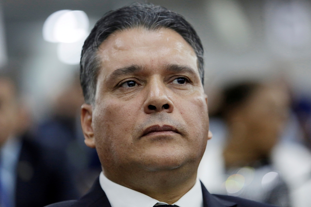 Moad Bouchareb is pictured at the National People's Assembly (APN) in Algiers, Algeria October 24, 2018. Picture taken October 24, 2018. Reuters/Ramzi Boudina