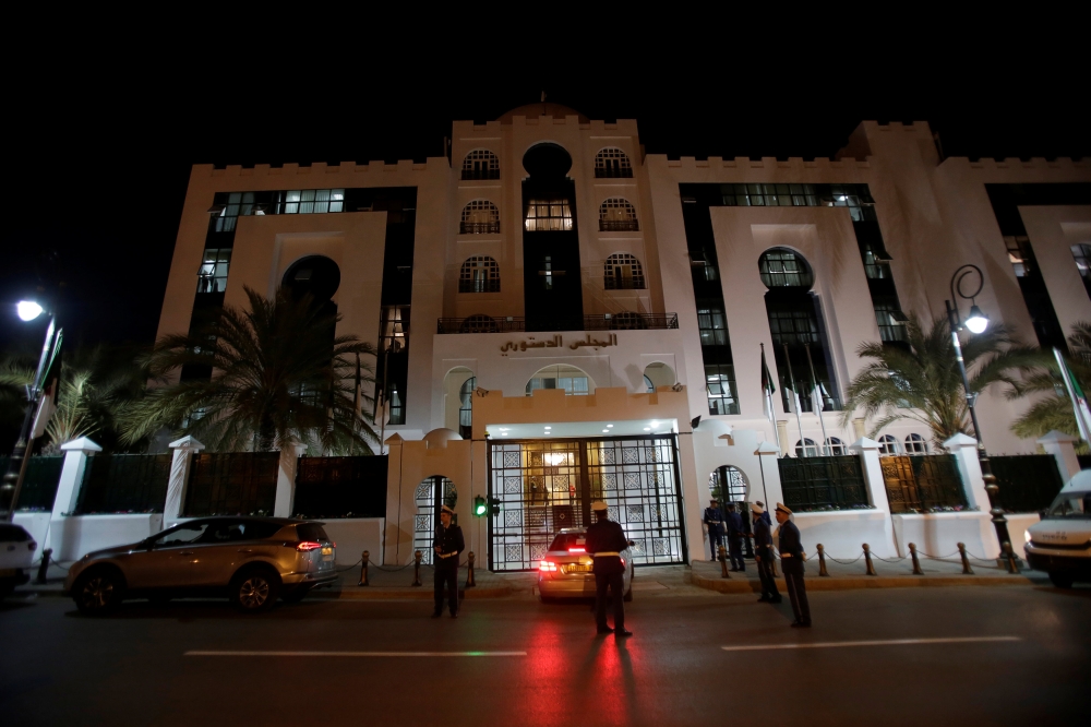 A view of the Council Constitutional building in Algiers, March 3, 2019. Reuters / Ramzi Boudina