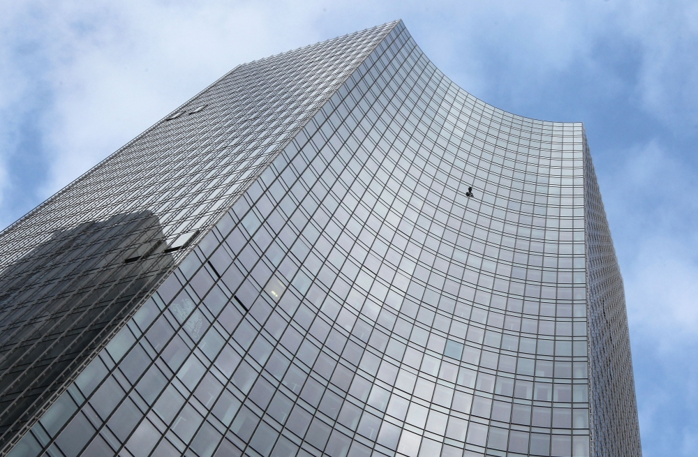 French urban climber Alain Robert, popularly known as the 